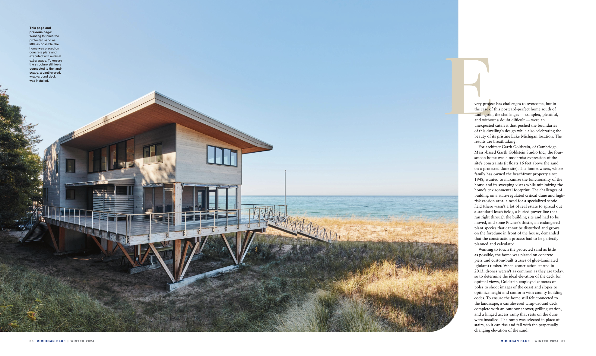 New Energy Works Timber Frame home in Michigan BLUE Magazine