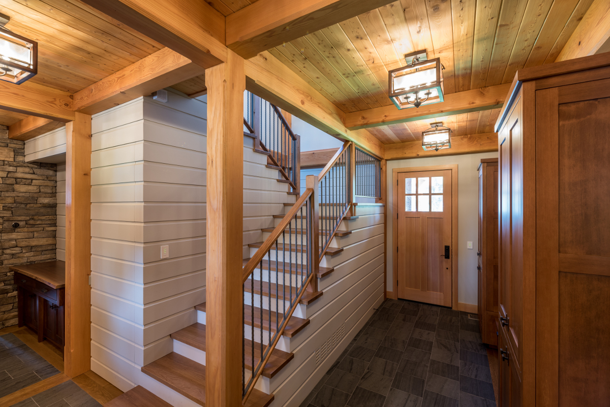 Stairs by NEWwoodworks. Photo (C) Scott Hemenway