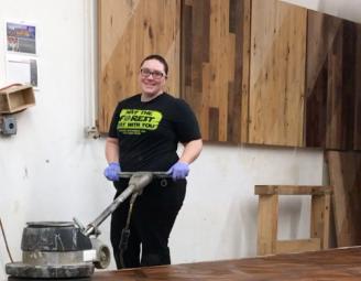 tysha_finishing_teak_pioneer_millworks.jpg