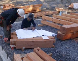 mike_and_rick_review_timber_frame_drawings_in_vermont.jpg