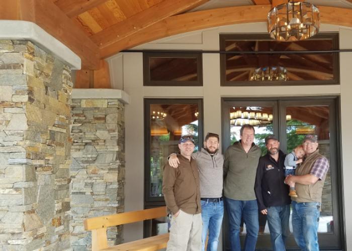 team_at_timber_frame_home_open_house_oregon.jpg