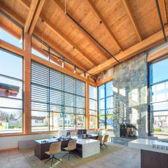 Glulam framing provides the aesthetic benefits of building with wood, all while being fabricated to spec for efficient installation.